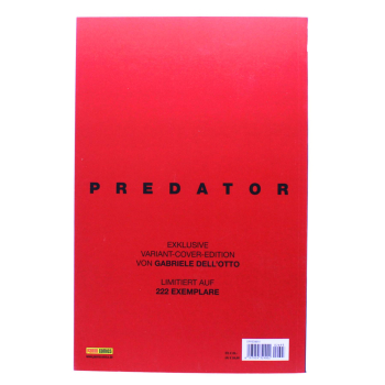 Predator 1 Dell'Otto Variant Comic Panini limitiert 222 | Hoppla-Stuff
